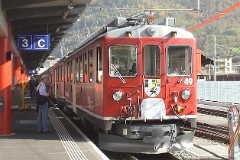 Railway Tirano Switzerland (Rhb)